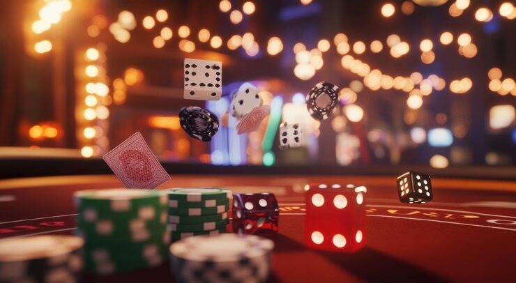oceanslot live casino tables and slot games